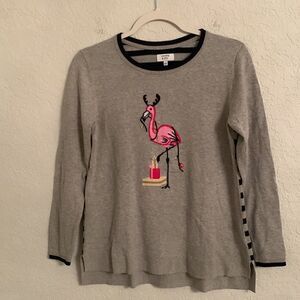 Crow&Ivy Cotton Embroidered Sweater Size S